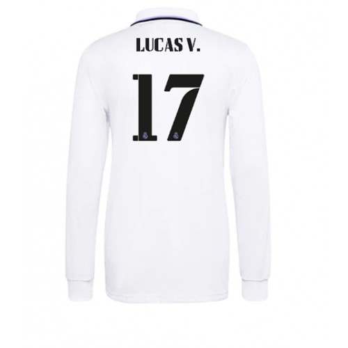 Real Madrid Lucas Vazquez #17 Hjemmedrakt 2022-23 Langermet Real Madrid Lucas Vazquez #17 Hjemmedrakt 2022-23 Langermet